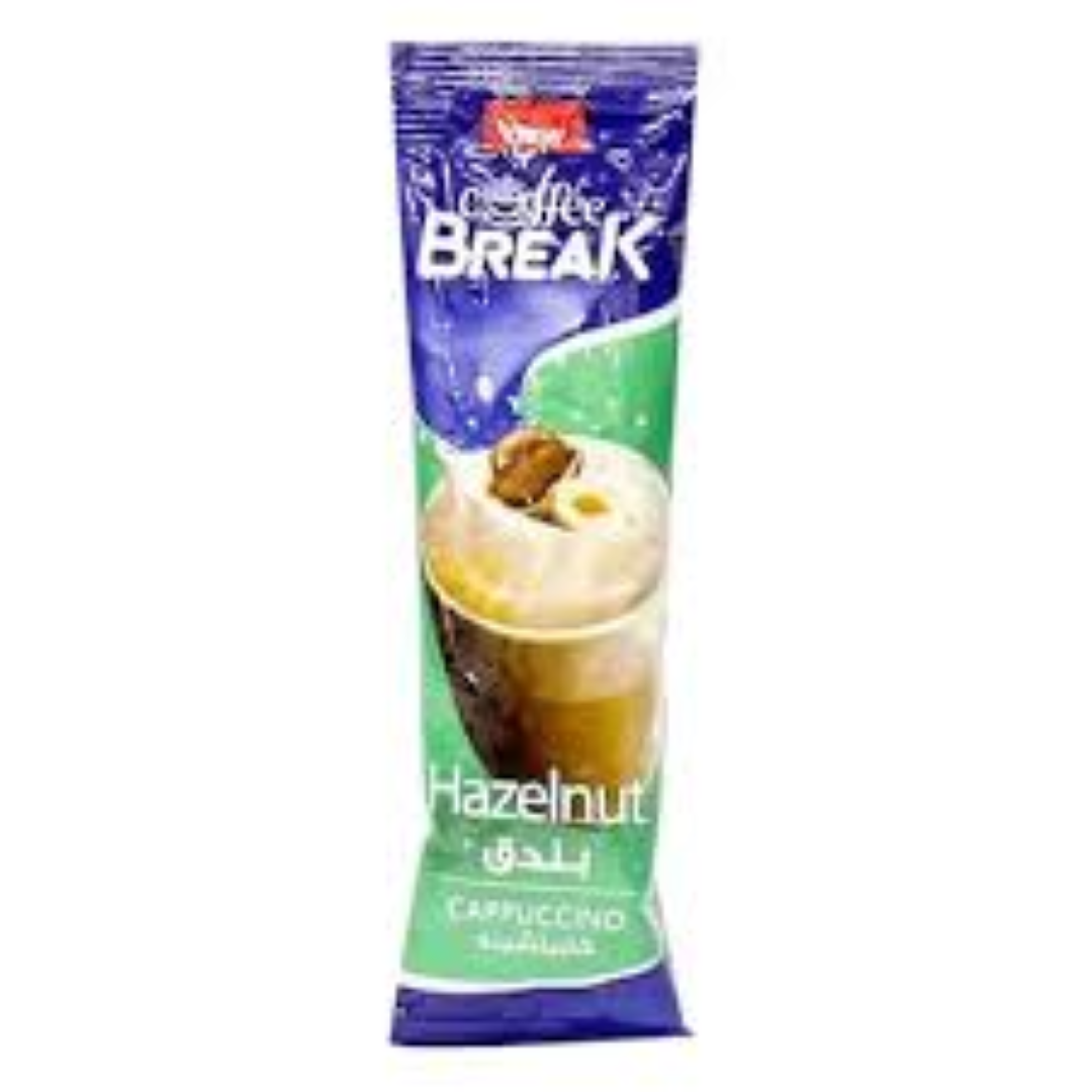 COFFEE BREAK INST CAPUCINO HAZEL 10STX18.5G